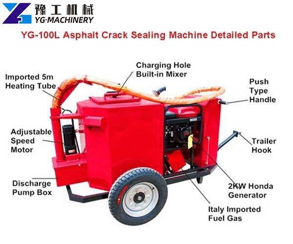 Asphalt Road Crack Sealing Machine