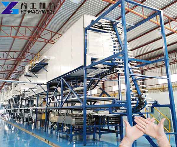 rubber hand gloves manufacturing machine