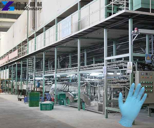 Disposable Nitrile Gloves Machine