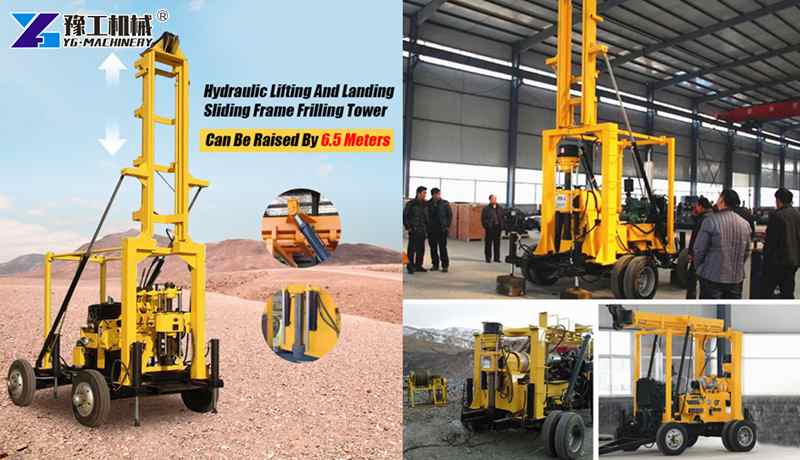 diamond core hydraulic drilling rig