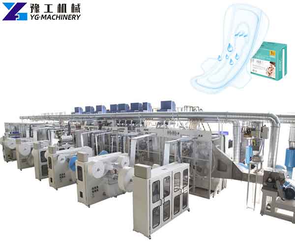 Automatic Sanitary Pad Making Machine