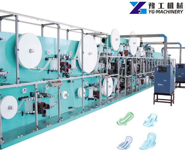 Sanitary Napkin Manufacturing Machine