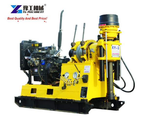 XY-3 Hydraulic water well drilling rig machine for sale