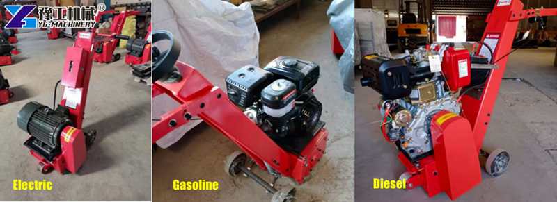 250 Diesel/electric/gasoline small asphalt milling machine