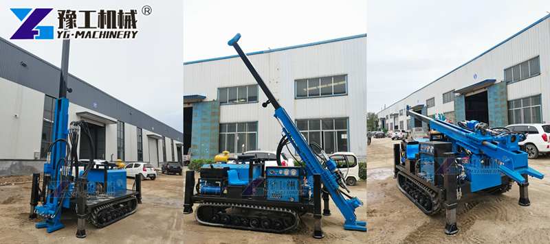 crawler hydraulic core drilling machine