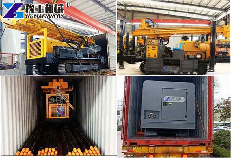 Air rotary drilling - Tracked Water Well Drilling For Sale To Senegal