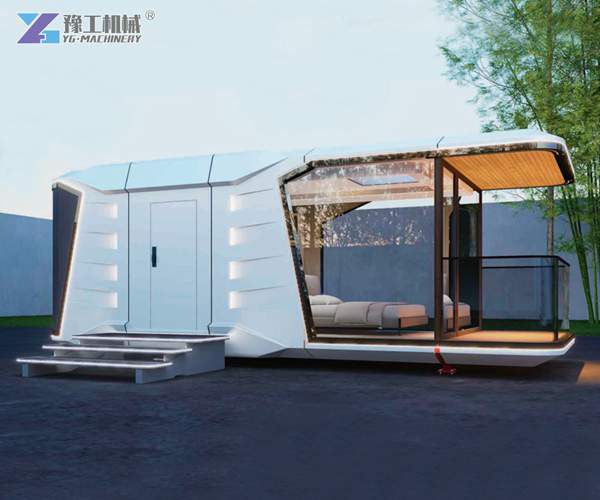collapsible container house for camping
