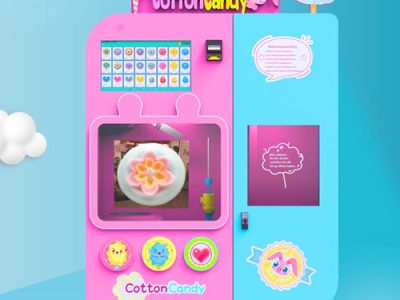 cotton candy vending machine price