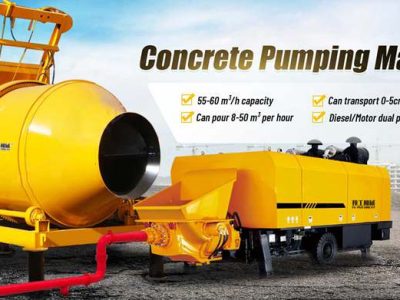 concrete pumping equipment