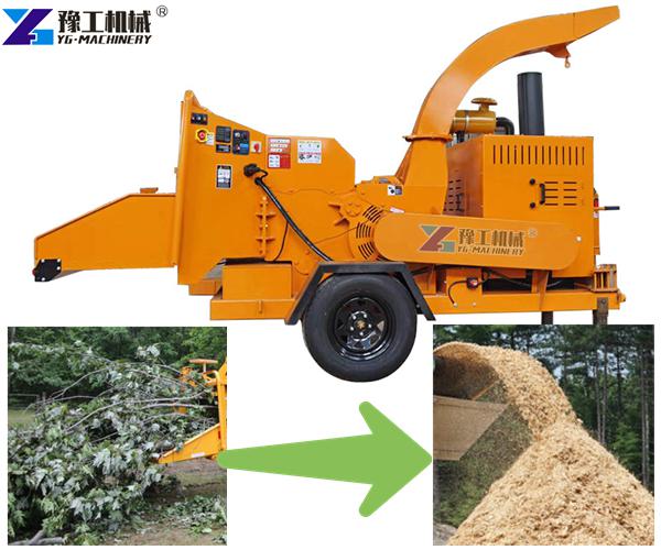 commercial wood chipper for sale