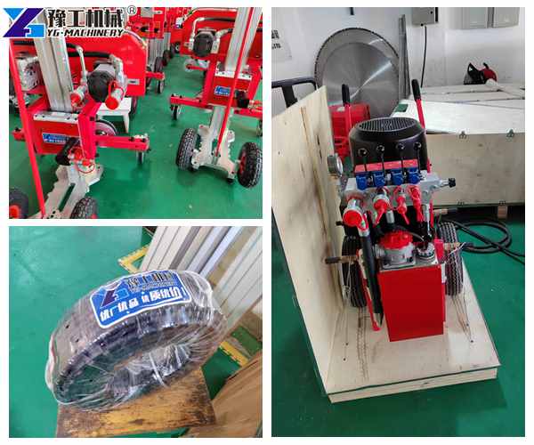 diamond rock cutting machine