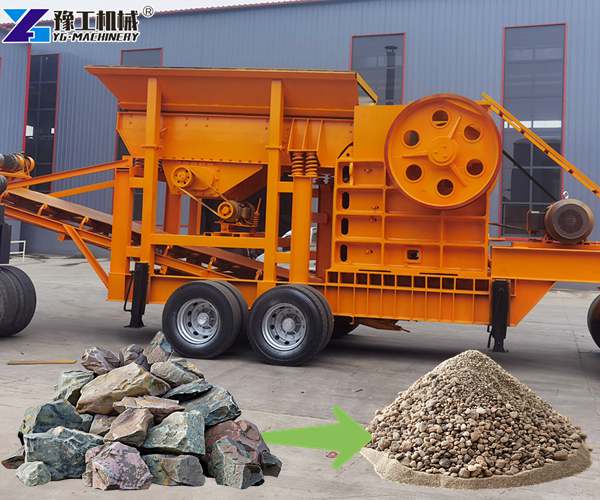 mobile stone crusher price