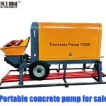 portable concrete pump for sale