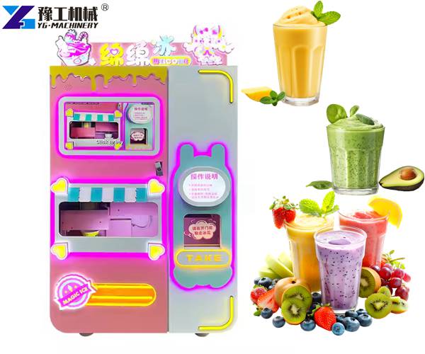 fully automatic slushie vending machine 