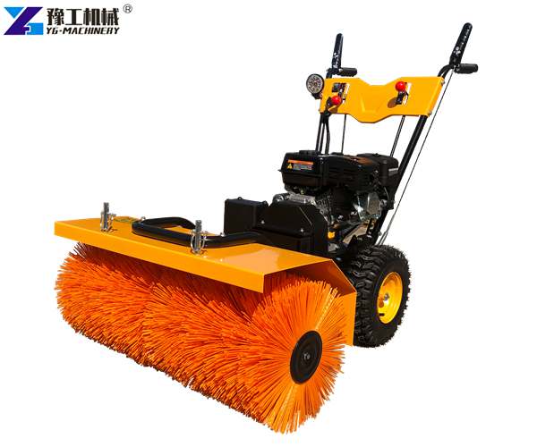 small electric snow sweeper machine