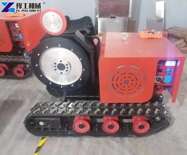 22 Kw Electric track wire saw machine for stone marble tile Granite