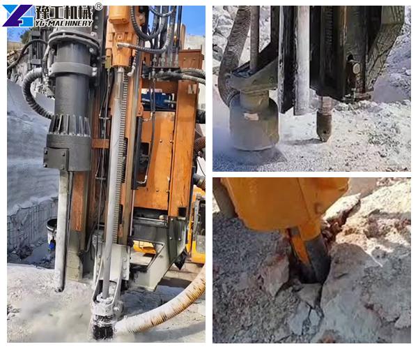 Hydraulic Rock Drilling And Splitting machine