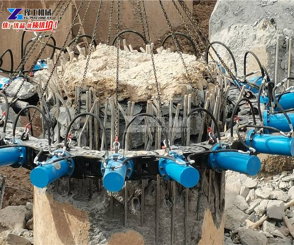 concrete pile cutting machine