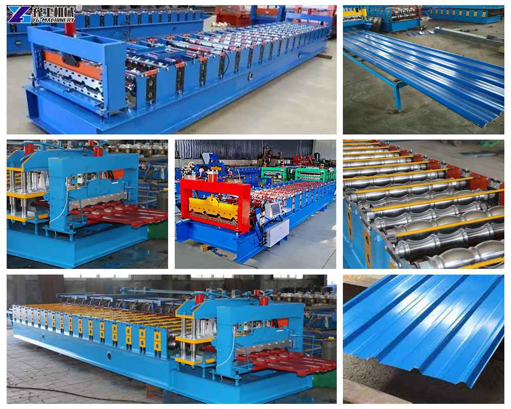 glazed tile roll forming machine