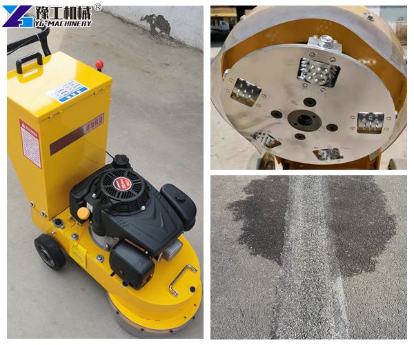 line marking removal machine