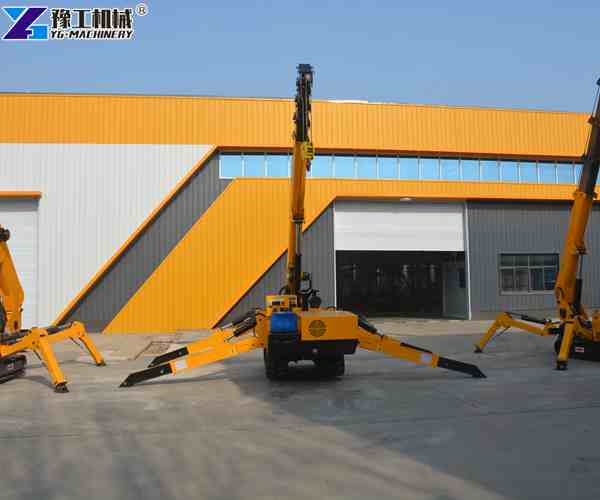 5 ton mini spider crane