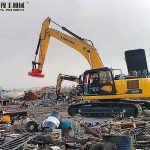 hydraulic excavator magnet