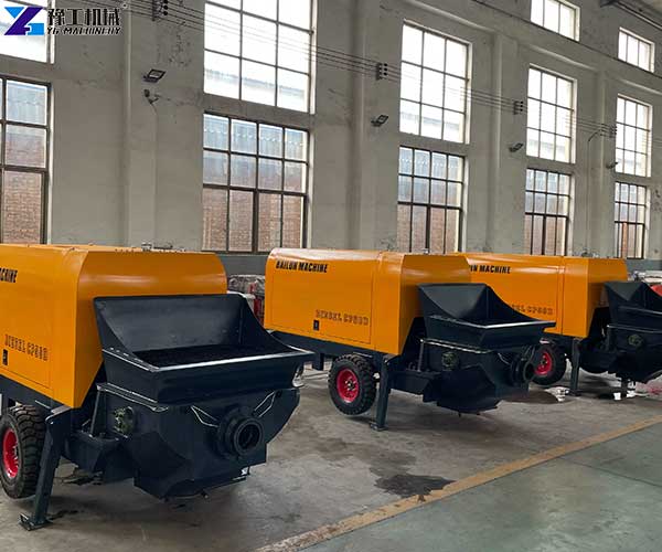 concrete pump machine from YG factory
