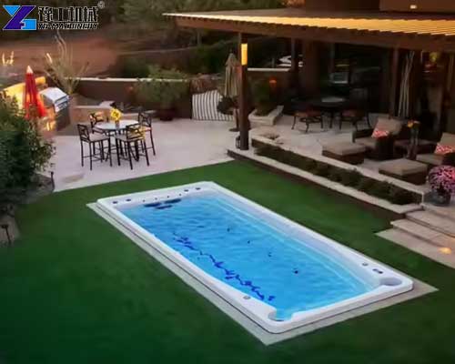 container swimming pool usage