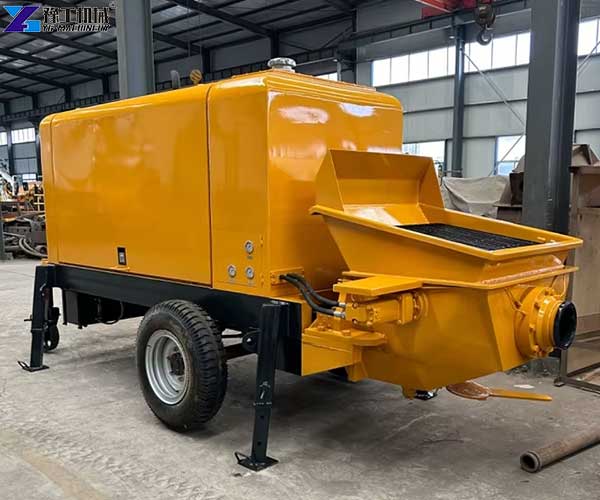 mini concrete pump from YG