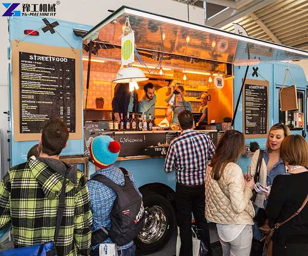 mobile food van from YG factory
