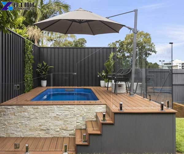 portable above ground container pools