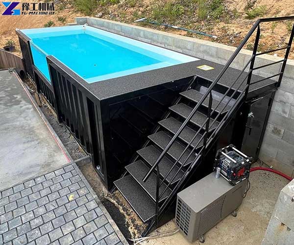 container swimming pool daliy use
