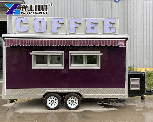 Custom Mobile Coffee Trailer Ready for Business
