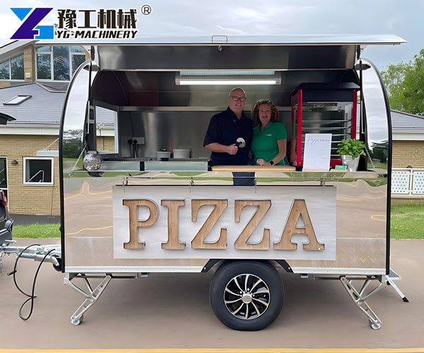 Customizable Pizza Trailer for Mobile Business