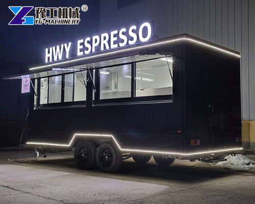 Durable and Mobile Coffee Trailer for Events