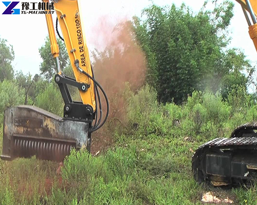 forestry mulcher for mini excavator