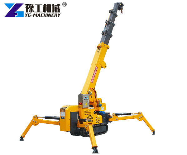 2 Ton Mini Crawler Crane glass installation project