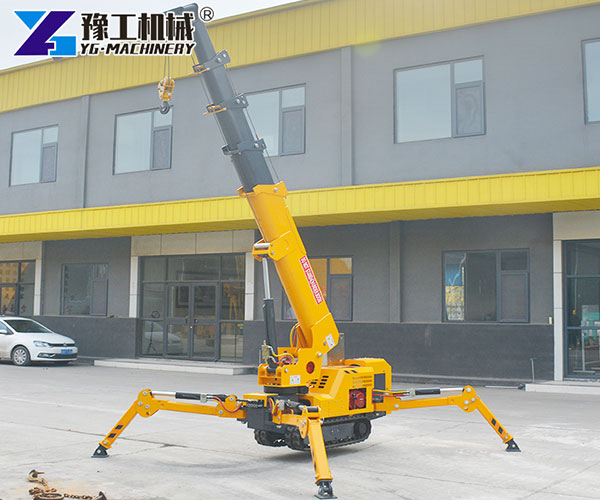 2 Ton Mini Crawler Crane transporting machinery