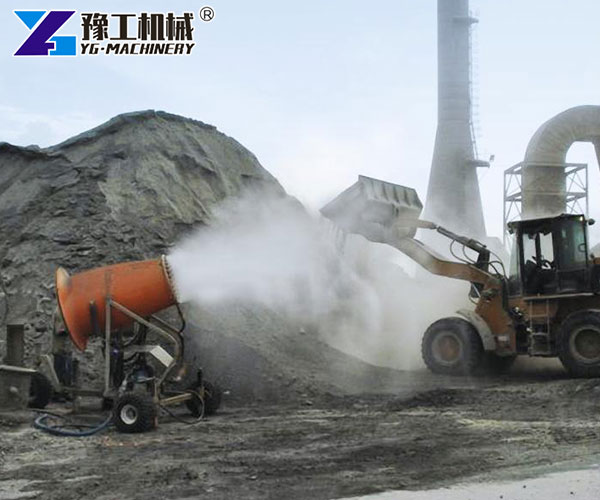 Dust suppression equipment for cement plant use