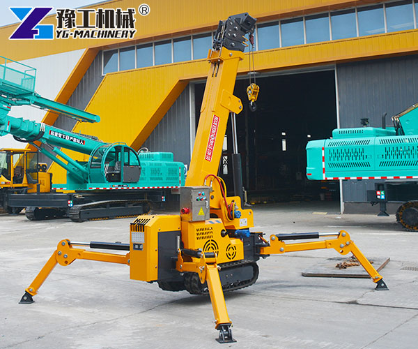 Mini crawler crane for sale with remote control