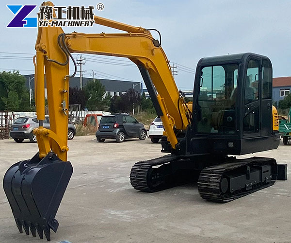 Reliable 6 ton excavator for urban projects