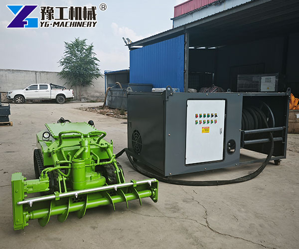 industrial sludge cleaning machine crawler tracks