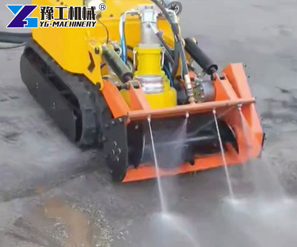 Reservoir dredging using a robotic cleaner