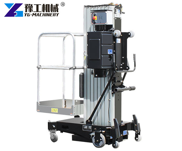 Vertical Mast Lifts in office maintenance