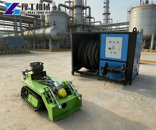 automated oil tank cleaning robot