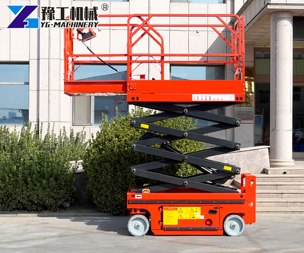 Compact portable scissor lift for sale