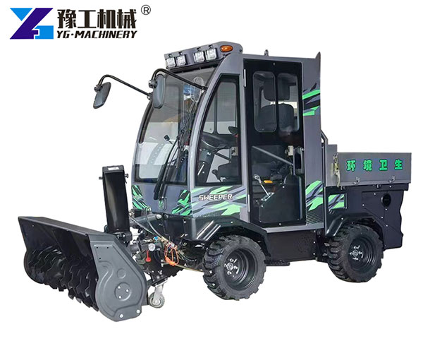 heated cabin snow cleaning equipment