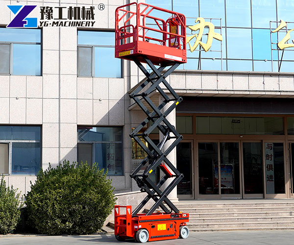 Industrial mobile scissor lift equipment