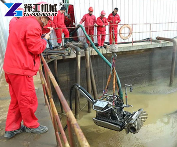 oil sludge removal cleaning robot