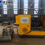 oil tank cleaning robot in a refinery